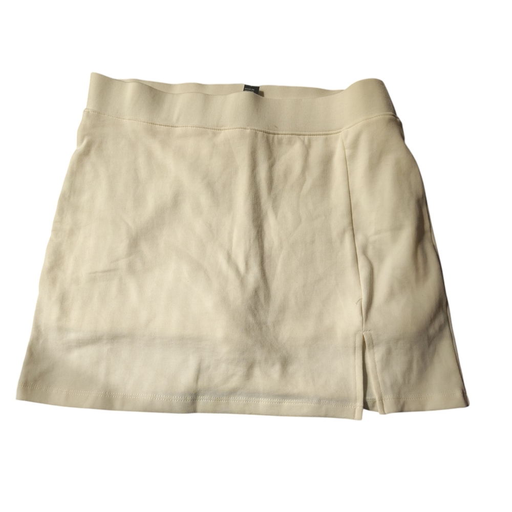 Cream Mini Skirt